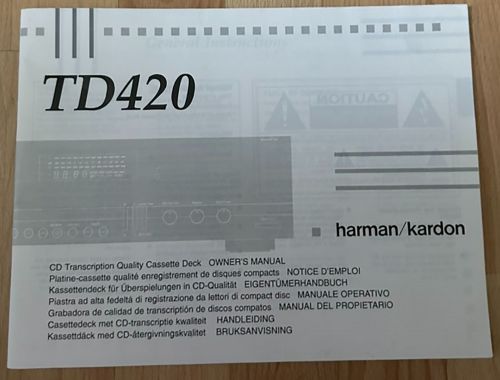 Harman Kardon TD-420